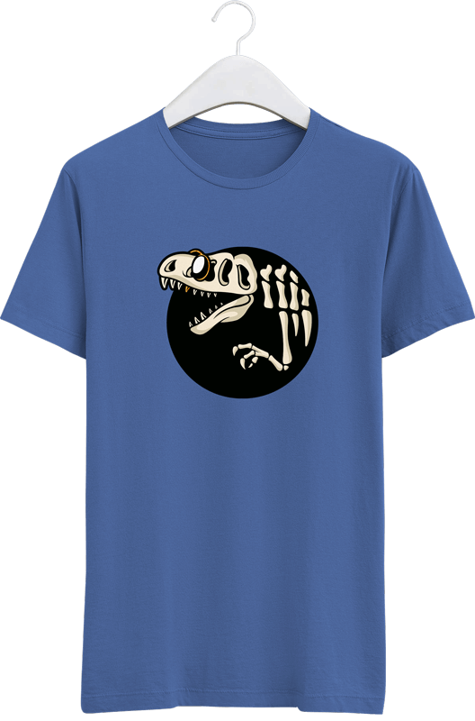 Майка синяя